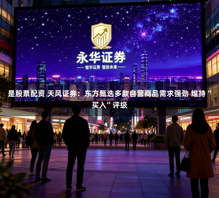 是股票配资 天风证券：东方甄选多款自营商品需求强劲 维持“买入”评级